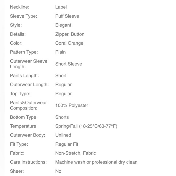 SHEIN Slayr Single Button Blazer & Shorts, Summer Solid Color Commute Set - Picture 5 of 9